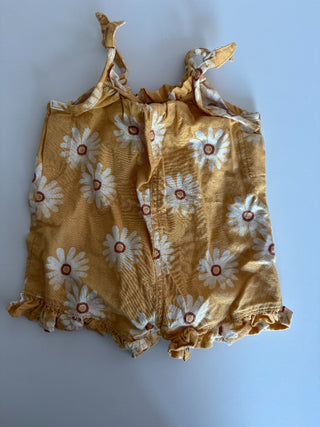 12M - Yellow Floral Romper - Little Co. by Lauren Conrad RSV|77186