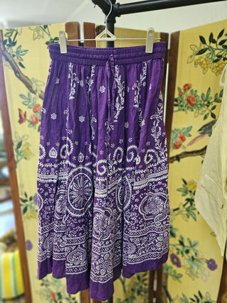 Advance Apparel 100% Purple Skirt MTS|92679