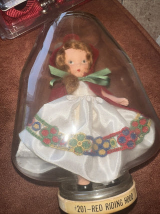 Dolls with a story dolls in jar Little Red Riding hood Dollcraft Santa Clara,CA #62 VV MTS|75501