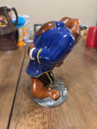 Rare Vintage Disney Japan Beauty & The Beast, Beast Figure Porcelain Figurine 6"