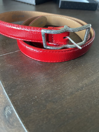 Brighton Red Leather Belt RSV|92010