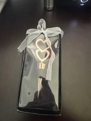Two Hearts Wine Stopper