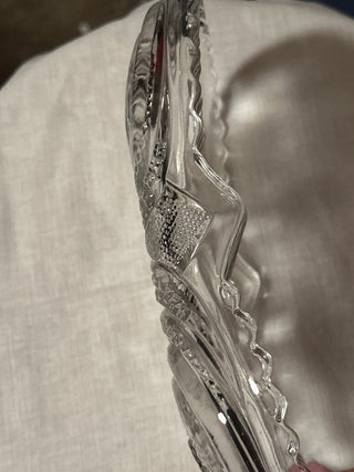 Glass Relish dish. #SM. RSV|70246