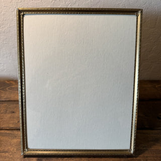 Vtg Ornate Brass/Gold 8x10" Frame MTS|145640