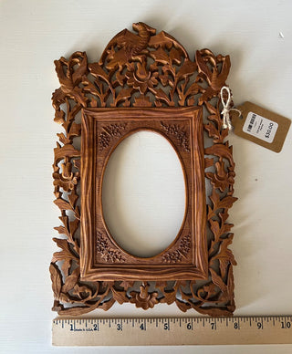 Carved wood frame RSV