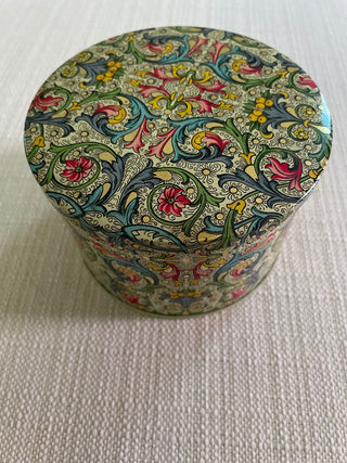 Paisley, print  tin made in England RSV