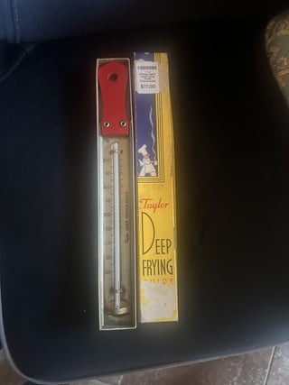 Vintage Taylor Deep Frying Guide Thermometer #62 VV MTS