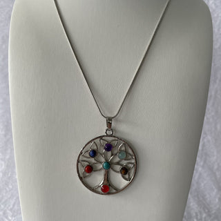 chain necklace w/ tree of life pendant RSV