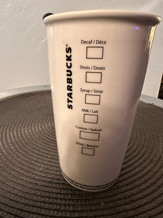 Mug Cup Starbucks 2011 Thermal Lid MTS