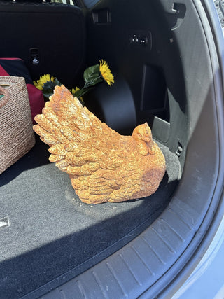 Cast Iron Sitting Hen MTS|91942