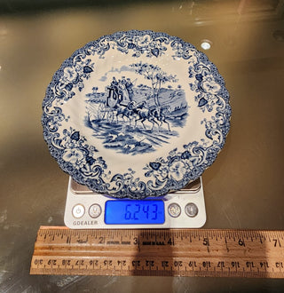 Vtg Plate Coaching Johnson Bros RSV|61640