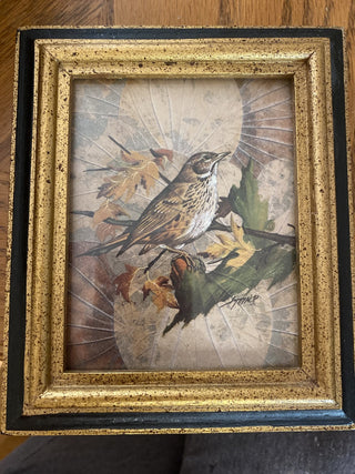 Vintage Bird print 4x5 RCD|62780