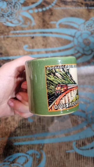 Little green coffee mug