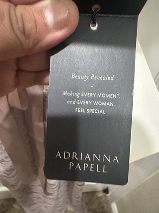 New Adrianna Papell Lace Quartz Gown 14 Mermaid #63 VV MTS|127400