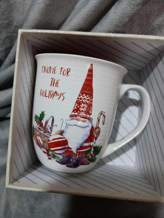 Gnome holiday mug in box rsv|124513