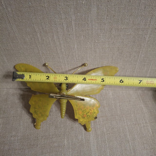 Gold Glitter Butterfly Clip|125710