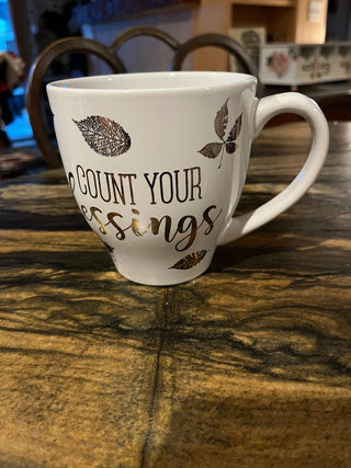 Count Your Blessings Large Mug. RSV|124996