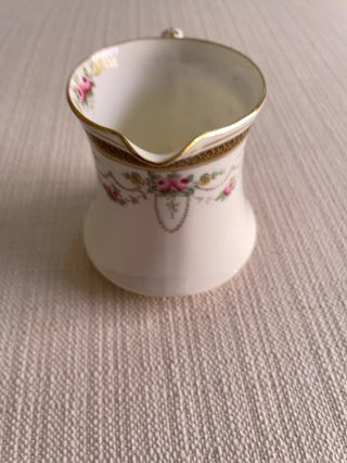 Floral creamer made in England
