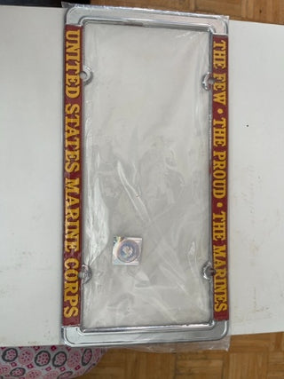 Marines license frame