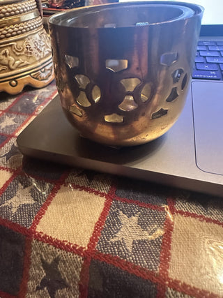 Vintage Brass Votive Tealight Candle holder #47 VV MTS|114305