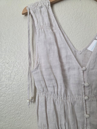 NEW! Cynthia Rowley 100% linen tank RSV|163880