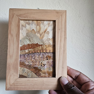Dried Leaf & Petal Framed Artwork (BRI) - MTS|114547