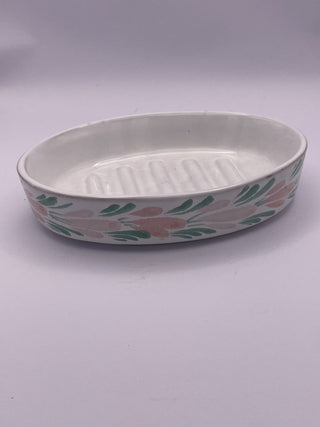 Hand painted soap dish 0SW RSV