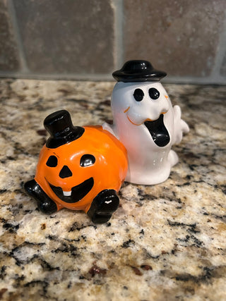 Ghost and Jack-O-Lantern Figurine   MTS|110283