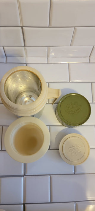 JMD- Vintage Green Insulated Thermos- RSV