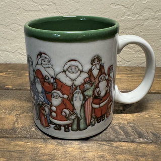 Vtg Otagiri Japan Santa Through the Ages Mug RCD|126167
