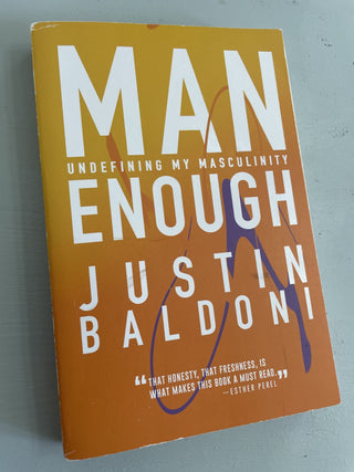Man Enough Paperback Book MTS|89377