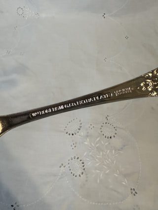 Vintage Rogers Silver Plate Serving Spoon RSV|113371