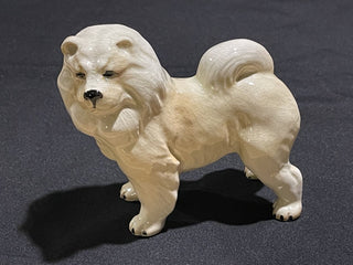 5.5"x5"   Vtg Ceramic Chow Chow Figure--SP RCD