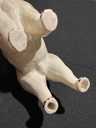 5.5"x5"   Vtg Ceramic Chow Chow Figure--SP RCD