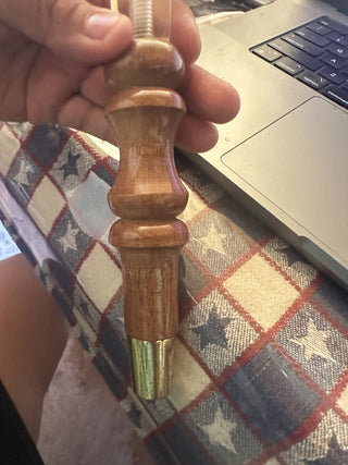 Vintage New Castle Brown Ale Tap Handle Lucite Wood Beer Man Cave Tavern Bar #47 VV MTS|96126