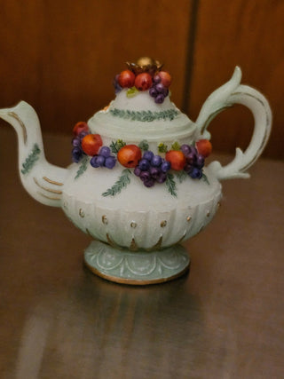 Miniature Tea Pot With Fruit