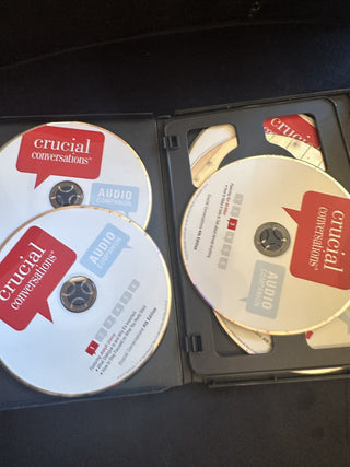 Crucial Conversation VitalSmarts Audio Companion 6 CD's 4th Ed 2012