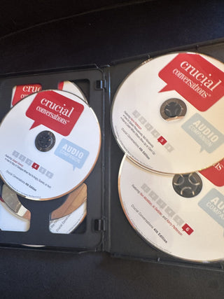 Crucial Conversation VitalSmarts Audio Companion 6 CD's 4th Ed 2012