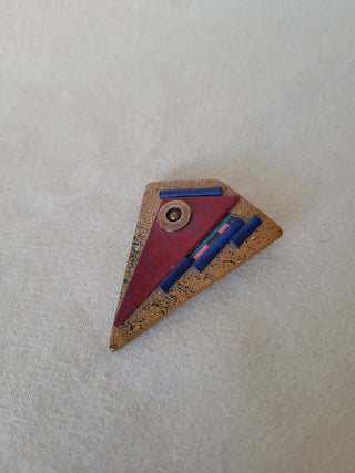 Vintage Geometric Handmade Brooch RCD|103634