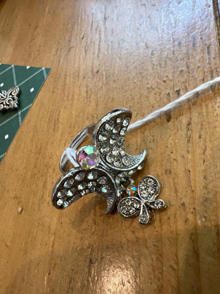 Silver Butterfly Ring