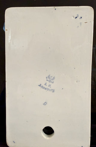 Antique AH Annaburg(stamped) Onion Plate from the late 19th Century
