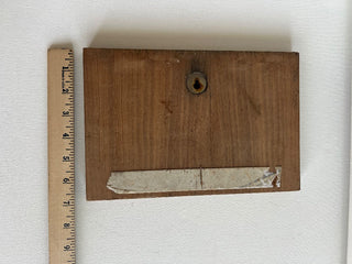 Copper etched plaque December RSV