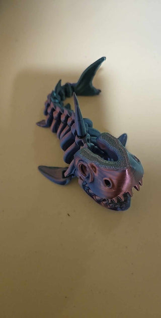 Flexi Skeleton Shark (Purple)