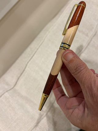 Two-tone Fine Wood Pen MTS
