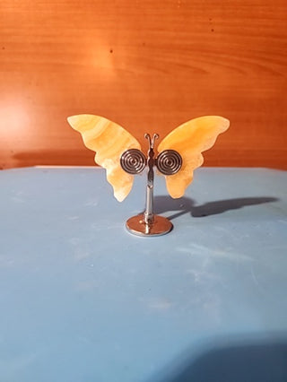 Beautiful calcite, crystal Butterfly 2.5 inches tall