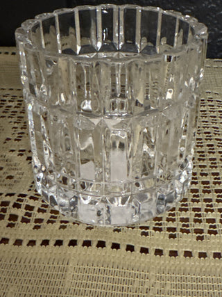 Vintage Cristal D' Arques Ribbed Votive Holder - RCD|103932