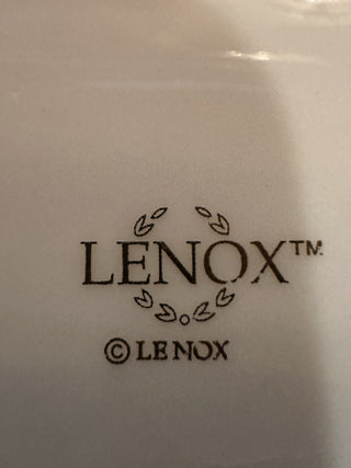 #62 VV Vintage Lenox Porcelain Bowl 5 1/2" Diameter Rosebud Collection MTS|61667