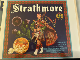 Strathmore Authentic Citrus Farm Crate Label EC101 MTS