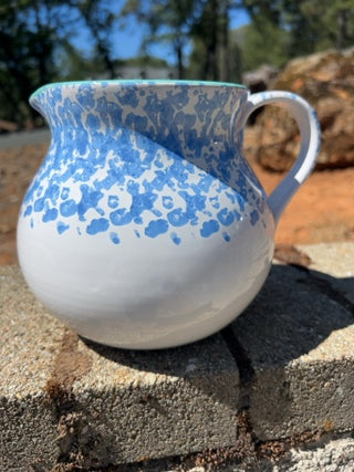 6” Blue Spongewear Pitcher Made in Italy