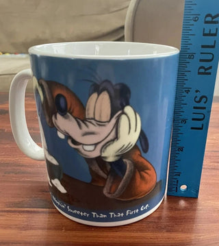 Disney Goofy "Theres nothin sweeter than the first cup" Mug extra large 24oz #47 VV MTS